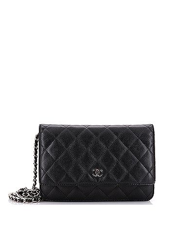 Chanel Wallet on Chain Quilted Caviar (view 1)