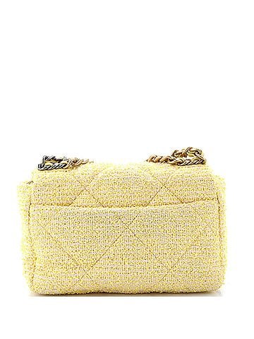 Chanel 19 Flap Bag Quilted Tweed Medium (view 2)