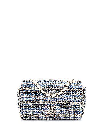 Chanel Classic Single Flap Bag Quilted Tweed Mini (view 1)