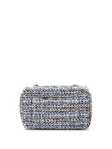 Chanel Classic Single Flap Bag Quilted Tweed Mini (view 2)