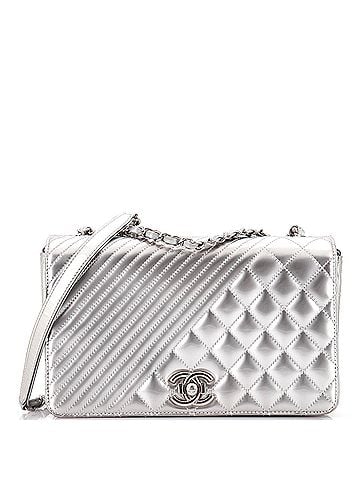 Chanel Coco Boy Flap Bag Quilted Patent Medium (view 1)