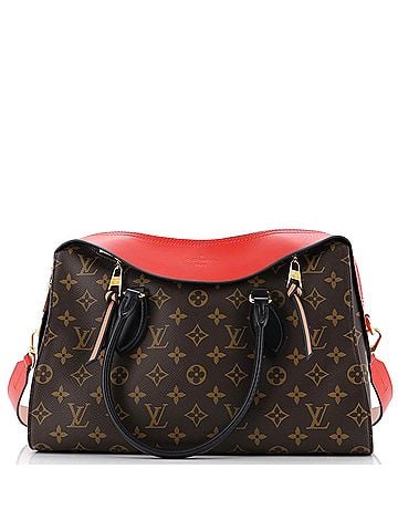 Louis Vuitton Tuileries Handbag Monogram Canvas with Leather (view 1)