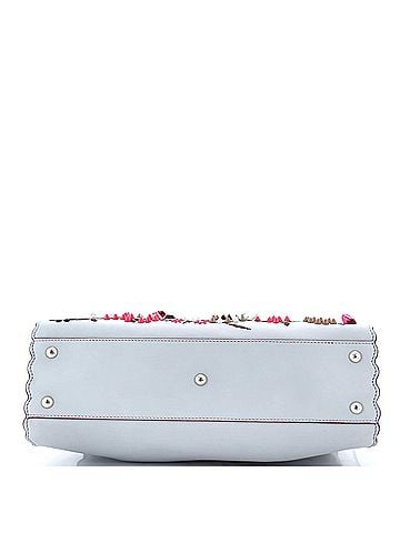 Fendi Peekaboo Bag Embroidered Studded Leather Regular (view 2)