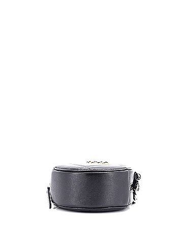 Chanel 19 Round Clutch with Chain Quilted Leather (view 2)