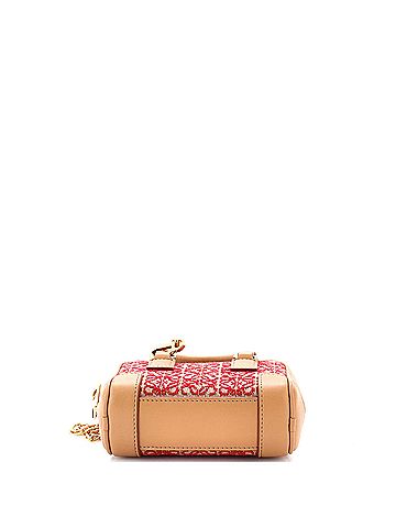 Loewe Amazona Bag Leather and Jacquard Canvas Nano (view 2)