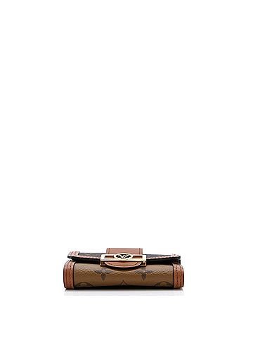 Louis Vuitton Dauphine Wallet Reverse Monogram Canvas Compact (view 2)