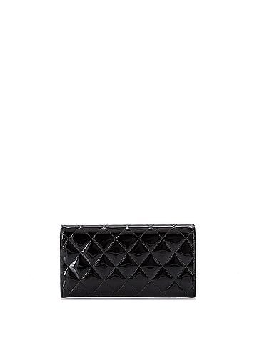 Chanel CC Brilliant Flap Wallet Quilted Patent Long (view 2)