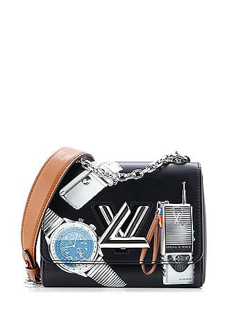 Louis Vuitton Twist Handbag Limited Edition Printed Leather PM (view 1)