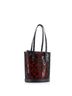 Louis Vuitton 100% Leather Black Bucket Bag Monogram Lace Leather PM One size - photo 3