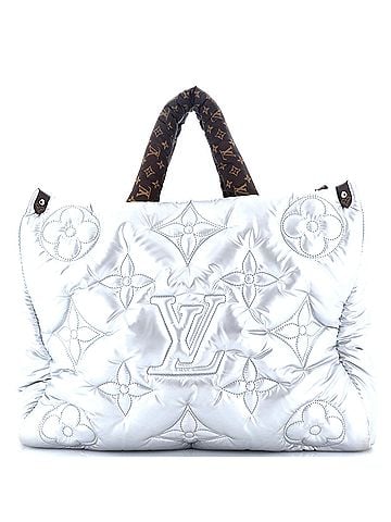 Louis Vuitton Pillow OnTheGo Tote Monogram Quilted Econyl Nylon GM (view 1)