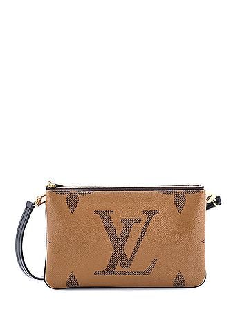 Louis Vuitton Double Zip Pochette Reverse Monogram Giant (view 1)