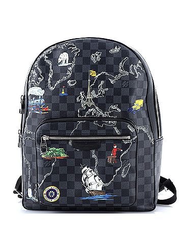 Louis Vuitton Josh Backpack Limited Edition Renaissance Map Damier Graphite (view 1)