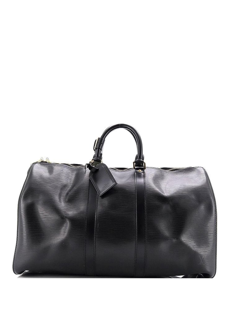 Louis Vuitton 100% Leather Black Keepall Bag Epi Leather 45 One size - photo 1