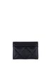 Chanel 100% Leather Black 19 Card Holder Quilted Leather One size - photo 4