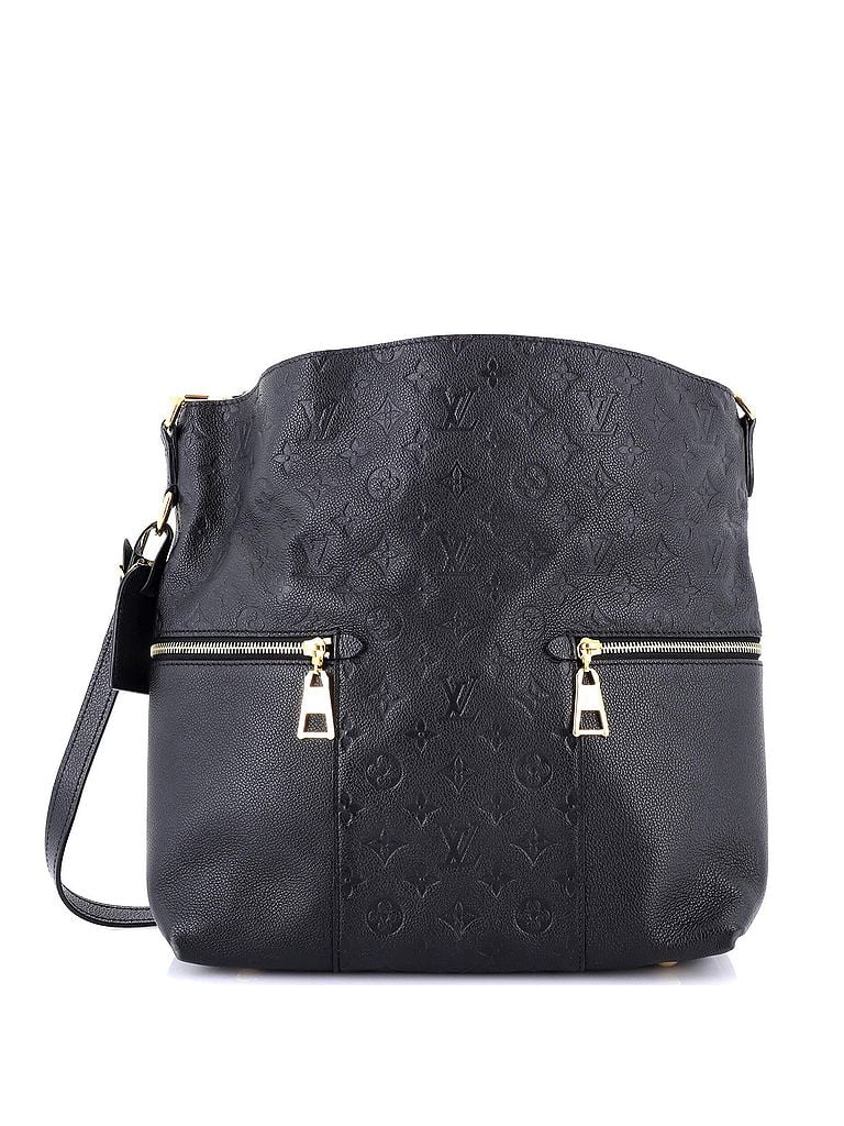 Louis Vuitton 100% Leather Black Melie Handbag Monogram Empreinte Leather One size - photo 1