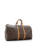 Louis Vuitton 100% Coatead Canvas Brown Keepall Bandouliere Bag Monogram Canvas 55 One size - photo 3
