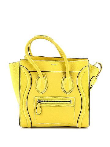 Céline Luggage Bag Grainy Leather Micro (view 1)