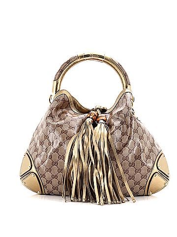 Gucci Indy Hobo GG Coated Canvas Medium (view 1)