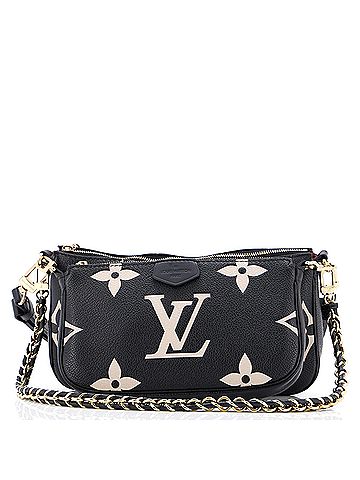 Louis Vuitton Multi Pochette Accessoires Bicolor Monogram Empreinte Giant (view 1)