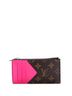 Louis Vuitton 100% Coatead Canvas Brown Pink Coin Card Holder Macassar Monogram Canvas One size - photo 4