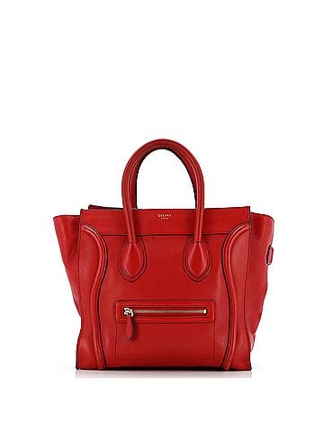 Céline Luggage Bag Grainy Leather Mini (view 1)
