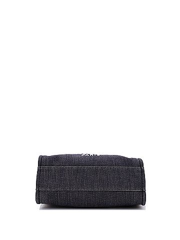 Chanel Deauville Tote Denim Small (view 2)