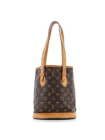 Louis Vuitton Petit Bucket Bag Monogram Canvas (view 1)