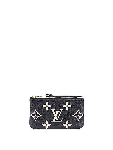 Louis Vuitton Key Pouch Bicolor Monogram Empreinte Giant (view 1)