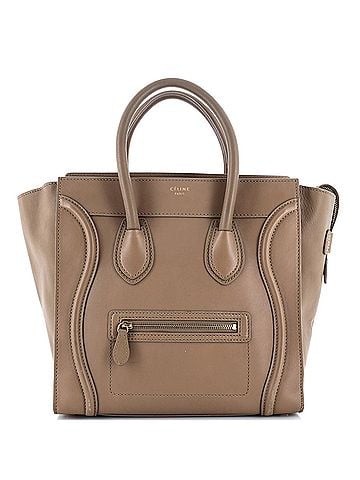 Céline Luggage Bag Smooth Leather Mini (view 1)