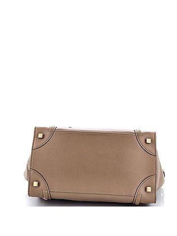 Céline Luggage Bag Smooth Leather Mini (view 2)