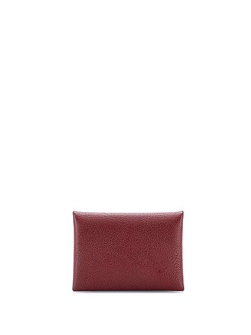 Hermès Calvi Duo Card Holder Chevre Mysore (view 1)