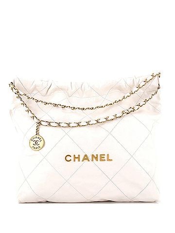Chanel 22 Chain Hobo Quilted Calfskin Medium (view 1)