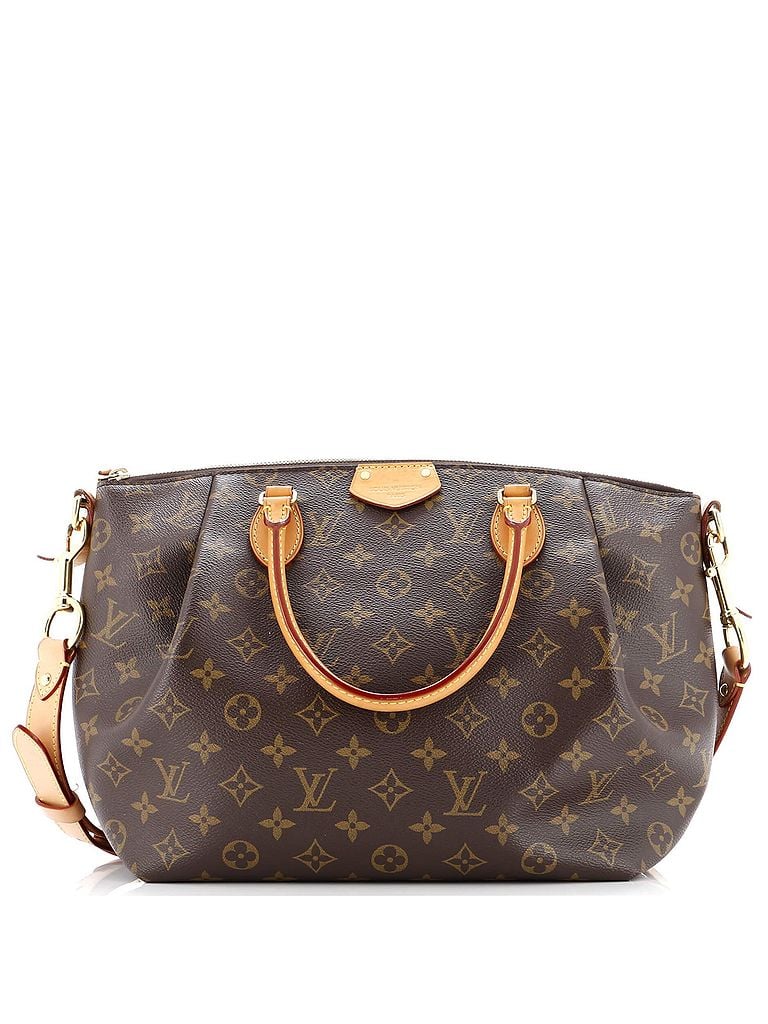 Louis Vuitton 100% Coatead Canvas Brown Turenne Handbag Monogram Canvas MM One size - photo 1