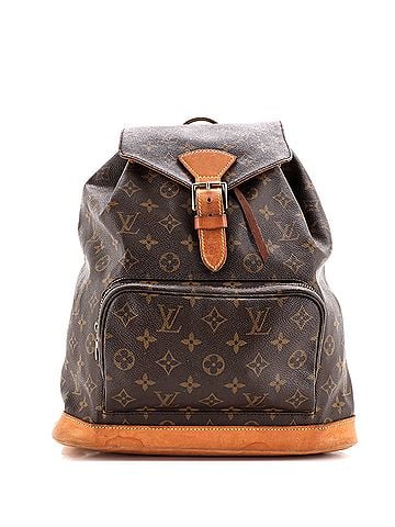 Louis Vuitton Vintage Montsouris Backpack Monogram Canvas GM (view 1)