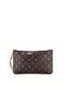Louis Vuitton 100% Coatead Canvas Brown Neverfull Pochette Monogram Canvas Large One size - photo 1