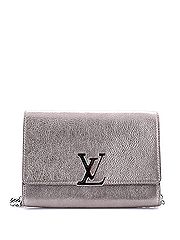 Louis Vuitton Leather Clutch