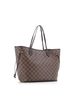 Louis Vuitton 100% Coatead Canvas Brown Neverfull Tote Damier MM One size - photo 3