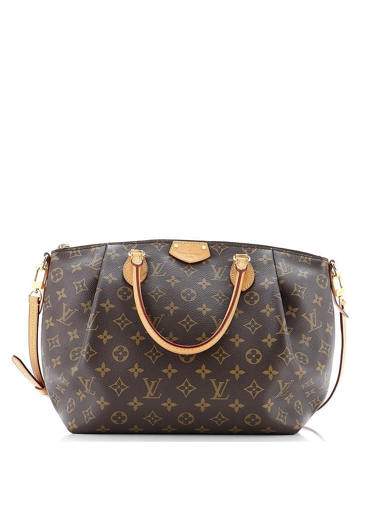 Louis Vuitton 100% Coatead Canvas Brown Turenne Handbag Monogram Canvas MM One size - photo 1