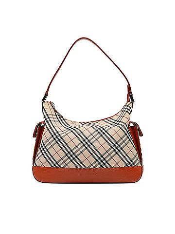 Burberry Nova Check Canvas Shoulder Bag (view 1)
