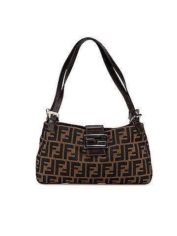 Fendi Zucca Canvas Shoulder Bag (view 1)
