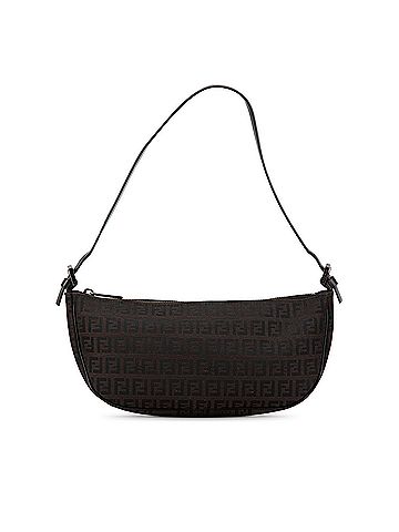 Fendi Zucchino Canvas Shoulder Bag (view 1)