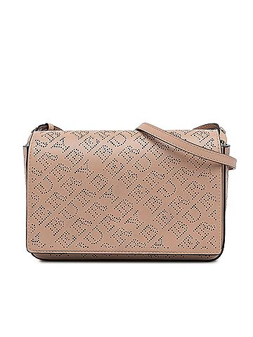 Burberry Perforated Leather Hampshire Crossbody (view 1)