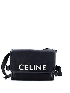 Céline Logo Trekking Messenger Bag Nylon Small (view 1)