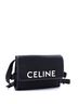 Céline 100% Nylon Black Logo Trekking Messenger Bag Nylon Small One size - photo 3