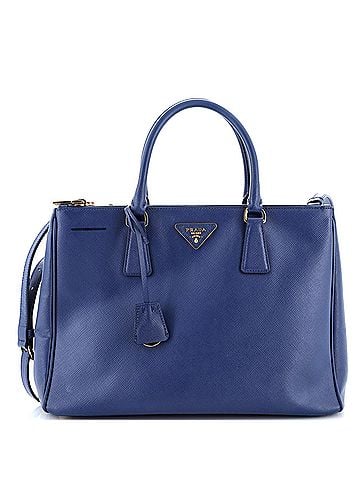 Prada Double Zip Lux Tote Saffiano Leather Large (view 1)