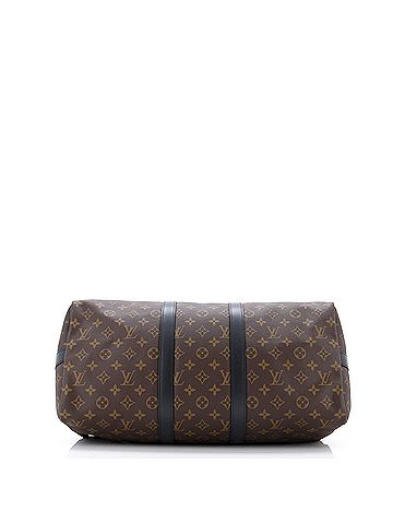 Louis Vuitton Keepall Bandouliere Bag Macassar Monogram Canvas 45 (view 2)