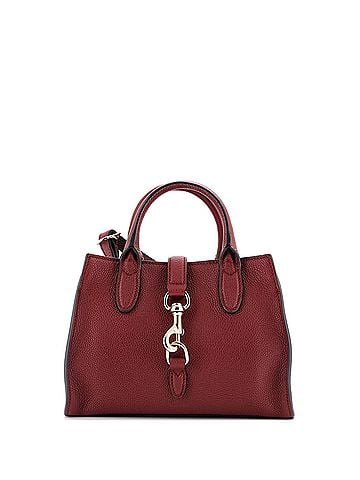 Gucci Top Handle Tote with Hook Closure Leather Small (view 1)
