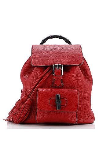 Gucci Bamboo Tassel Backpack Leather Mini (view 1)