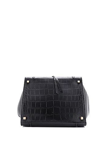 Céline Phantom Bag Crocodile Embossed Leather Medium (view 2)