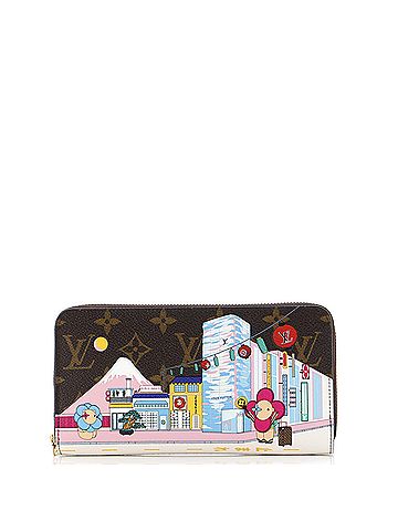 Louis Vuitton Zippy Wallet Limited Edition Vivienne Xmas Monogram Canvas (view 1)